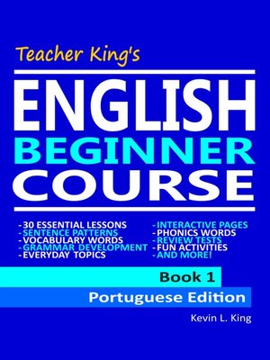 Teacher King's English Beginner Course Book 1--Portuguese Edition - ebook